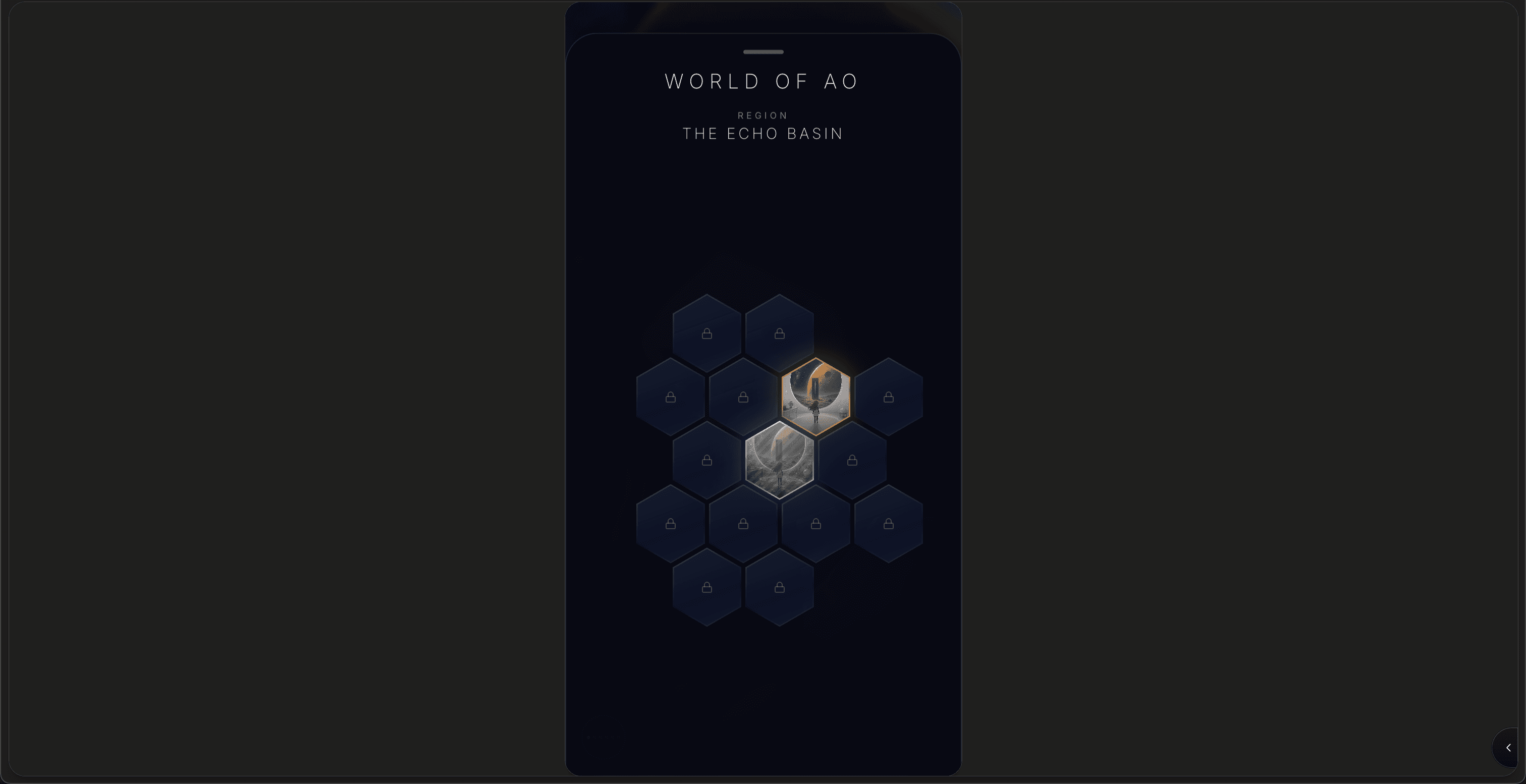 World progression — recovered memories reveal Ao's world