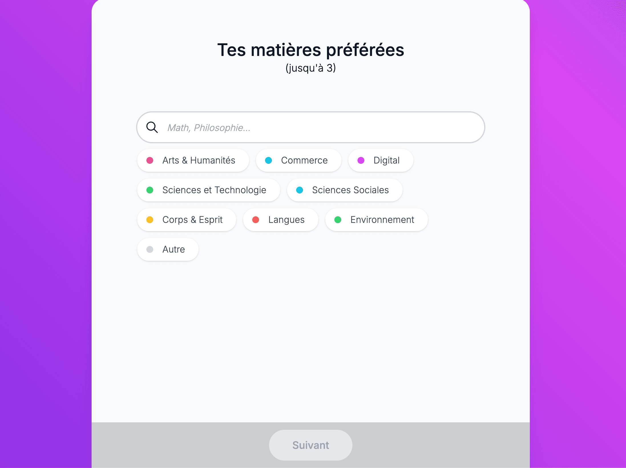 Multiple onboarding steps — before